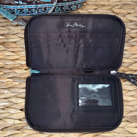 Vera Bradley Floral Patterned Tote and Wallet Set - Picture 10 of 15